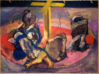 07.1_Forces of the Beyond_Egg tempera